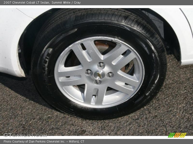 Summit White / Gray 2007 Chevrolet Cobalt LT Sedan