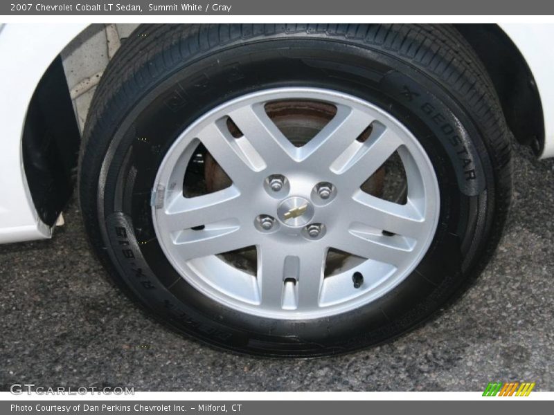 Summit White / Gray 2007 Chevrolet Cobalt LT Sedan