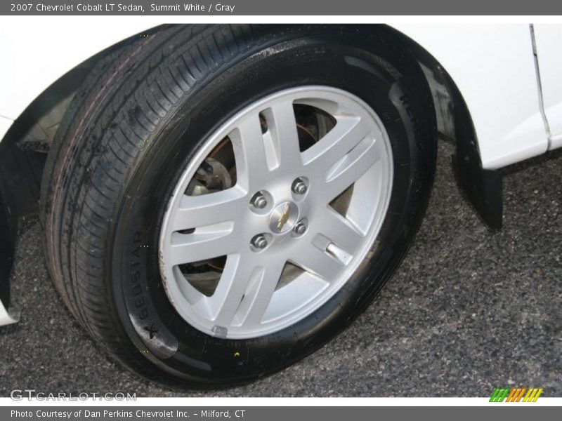Summit White / Gray 2007 Chevrolet Cobalt LT Sedan