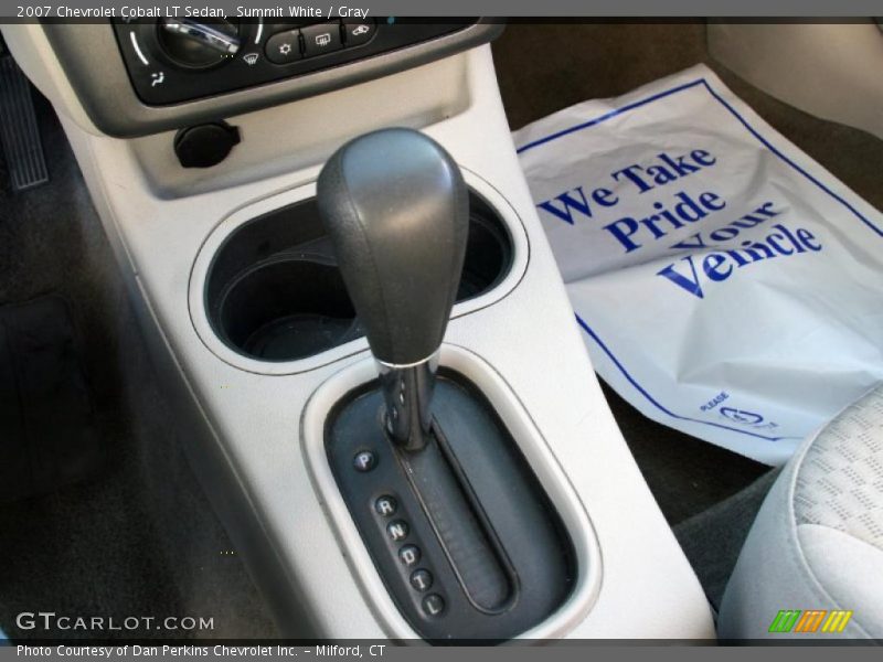Summit White / Gray 2007 Chevrolet Cobalt LT Sedan
