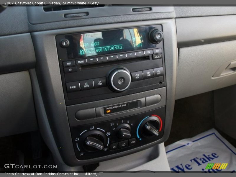 Summit White / Gray 2007 Chevrolet Cobalt LT Sedan