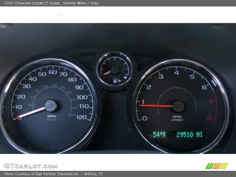 Summit White / Gray 2007 Chevrolet Cobalt LT Sedan
