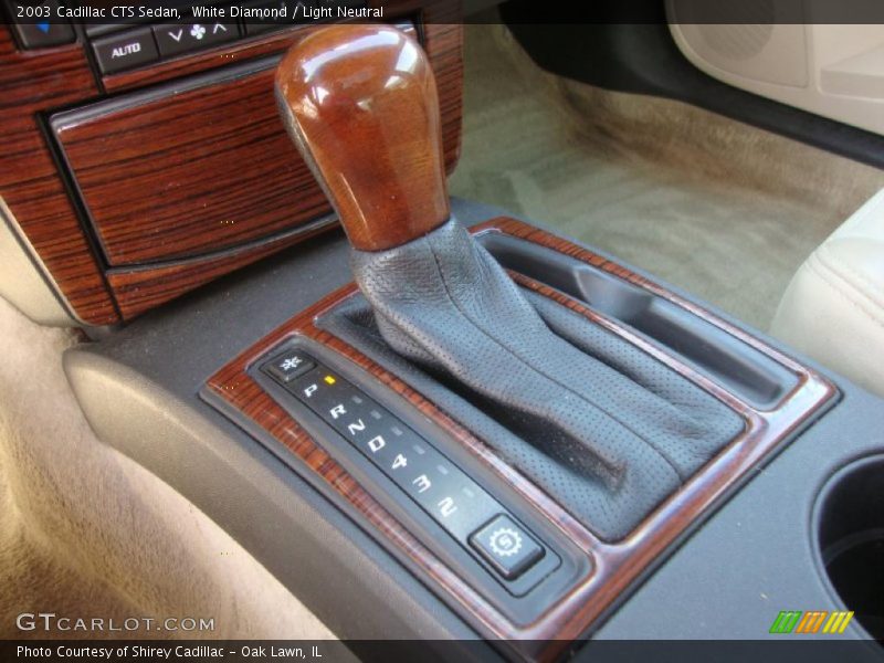 White Diamond / Light Neutral 2003 Cadillac CTS Sedan