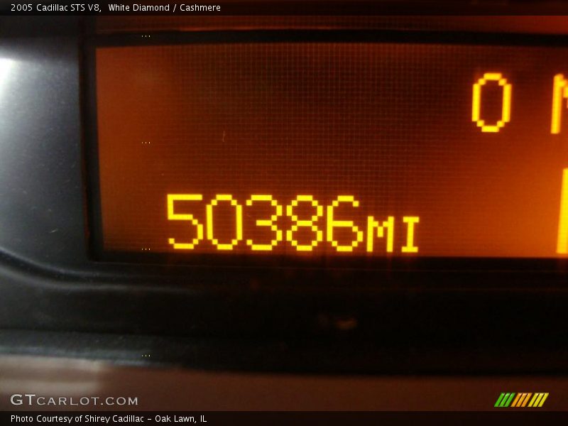 White Diamond / Cashmere 2005 Cadillac STS V8
