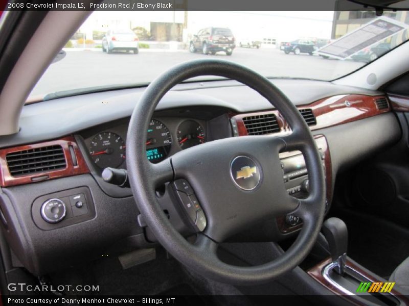 Precision Red / Ebony Black 2008 Chevrolet Impala LS