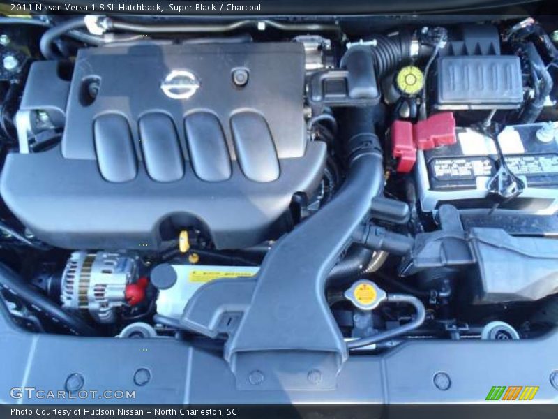  2011 Versa 1.8 SL Hatchback Engine - 1.8 Liter DOHC 16-Valve CVTCS 4 Cylinder
