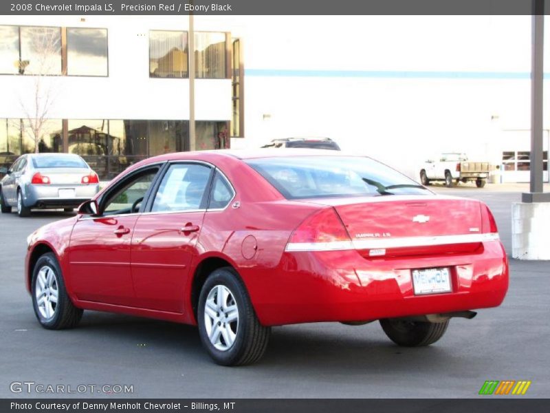 Precision Red / Ebony Black 2008 Chevrolet Impala LS