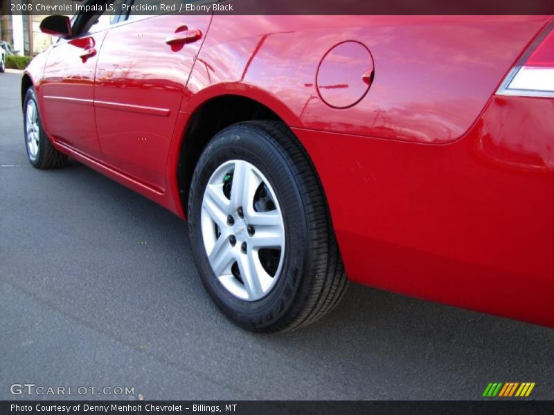 Precision Red / Ebony Black 2008 Chevrolet Impala LS