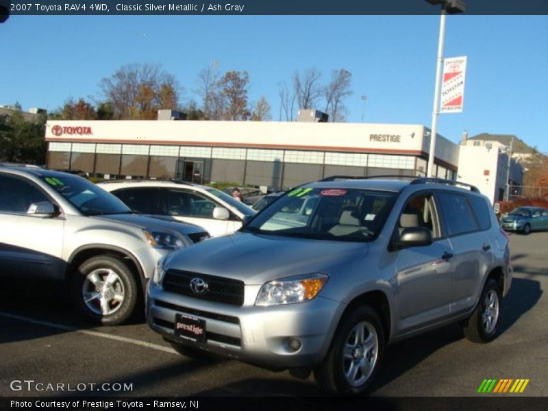 Classic Silver Metallic / Ash Gray 2007 Toyota RAV4 4WD