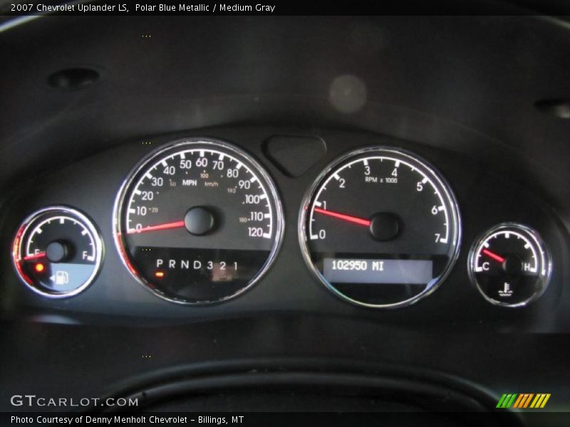  2007 Uplander LS LS Gauges