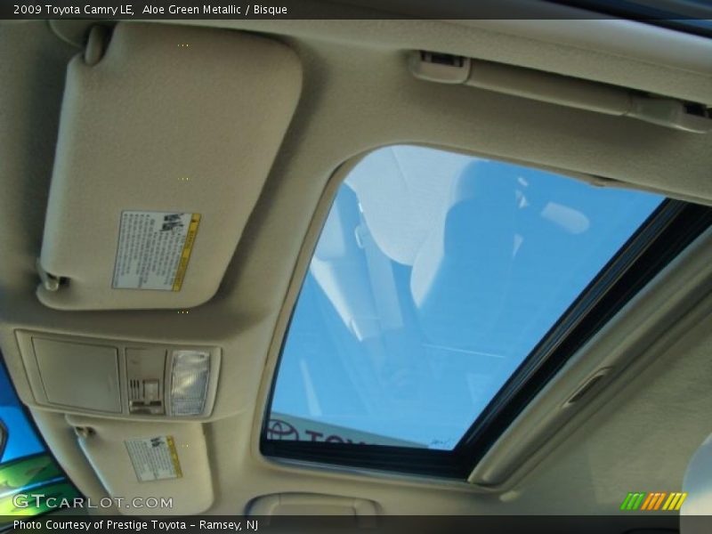 Aloe Green Metallic / Bisque 2009 Toyota Camry LE