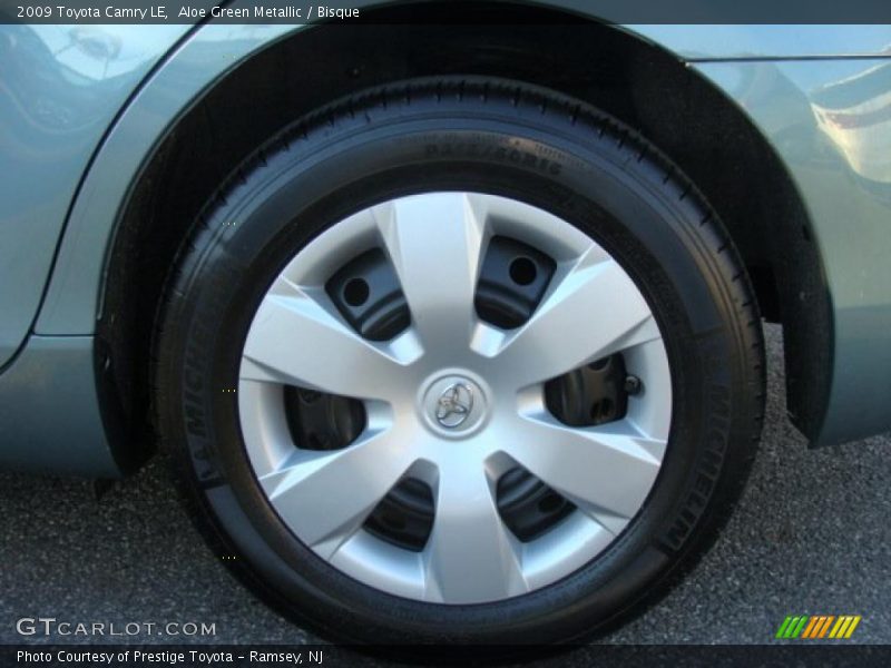 Aloe Green Metallic / Bisque 2009 Toyota Camry LE