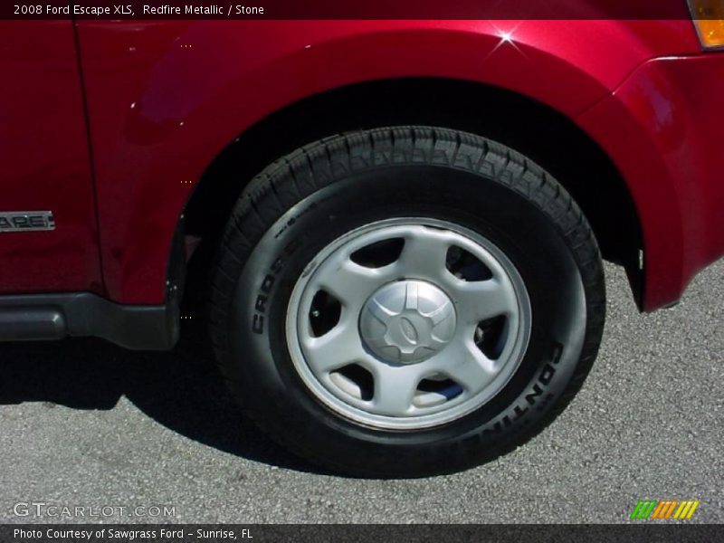 Redfire Metallic / Stone 2008 Ford Escape XLS