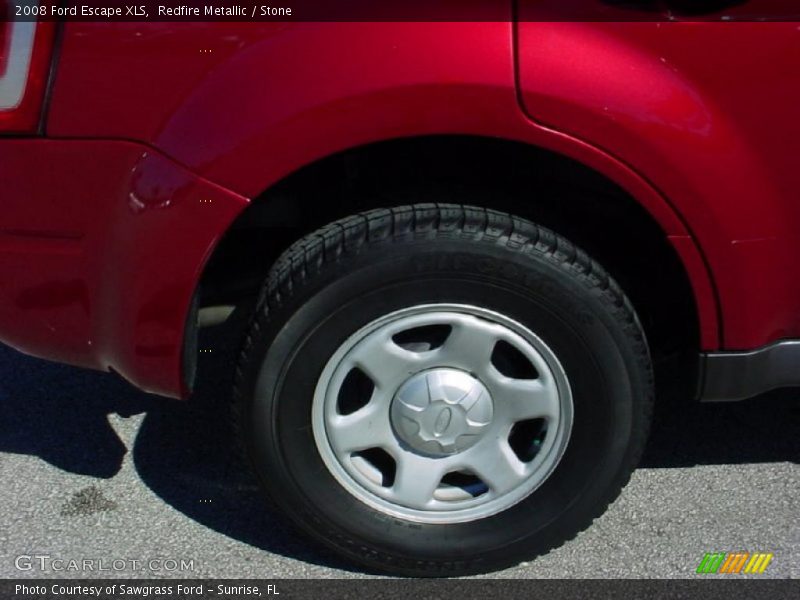 Redfire Metallic / Stone 2008 Ford Escape XLS