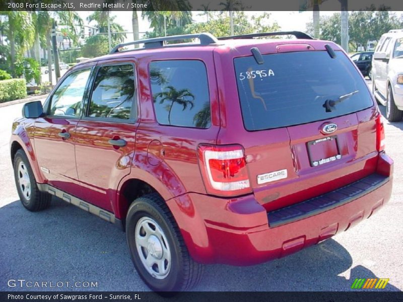 Redfire Metallic / Stone 2008 Ford Escape XLS