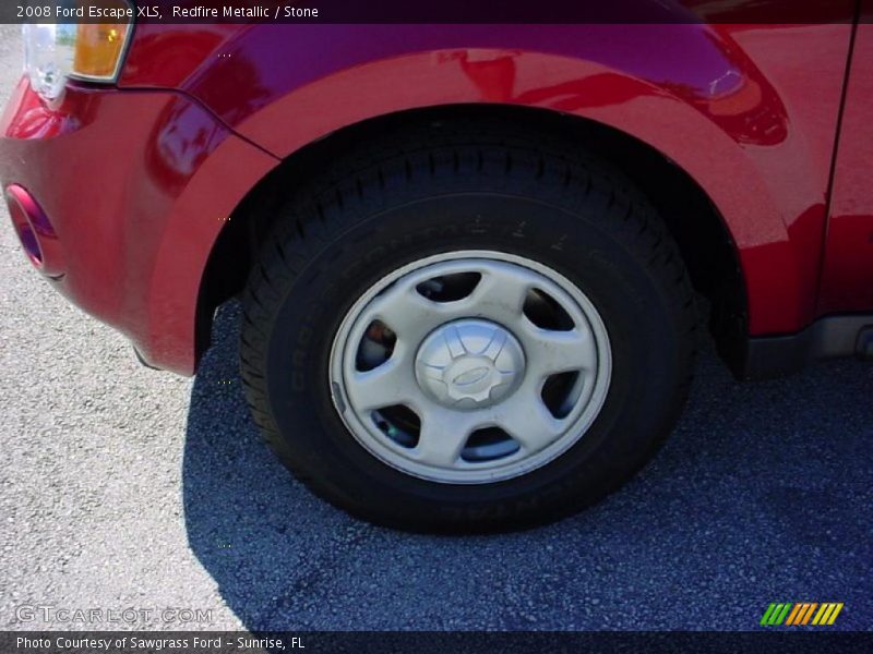 Redfire Metallic / Stone 2008 Ford Escape XLS