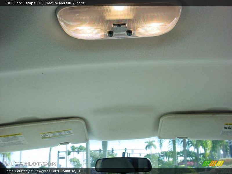 Redfire Metallic / Stone 2008 Ford Escape XLS