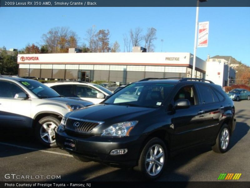 Smokey Granite / Black 2009 Lexus RX 350 AWD