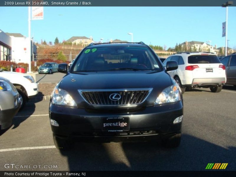 Smokey Granite / Black 2009 Lexus RX 350 AWD