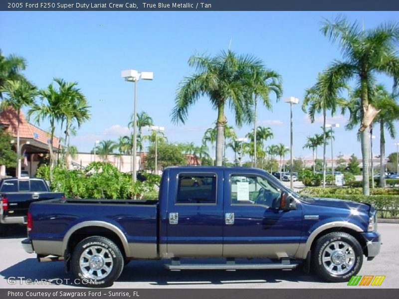  2005 F250 Super Duty Lariat Crew Cab True Blue Metallic