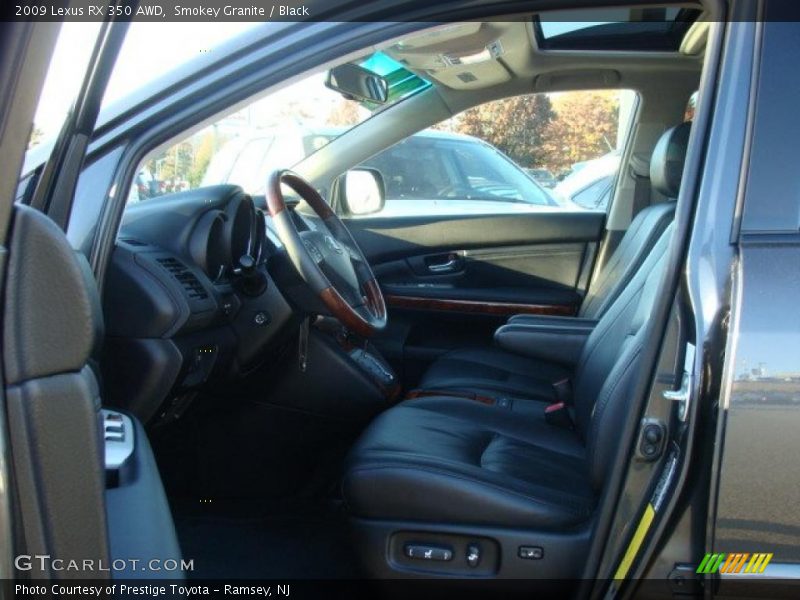 Smokey Granite / Black 2009 Lexus RX 350 AWD
