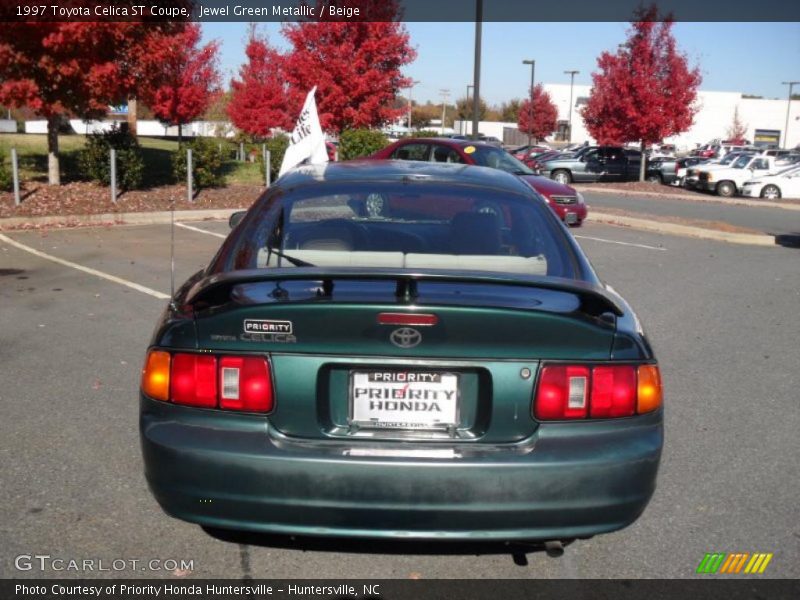 Jewel Green Metallic / Beige 1997 Toyota Celica ST Coupe