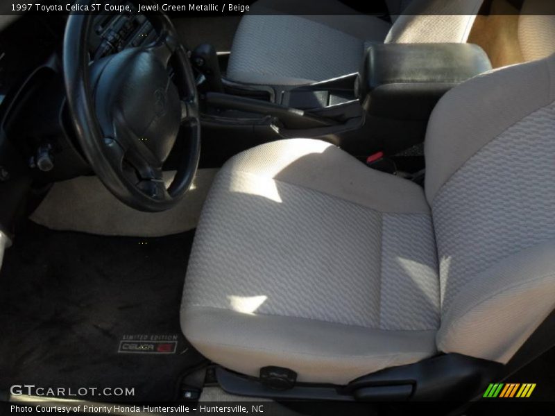 Jewel Green Metallic / Beige 1997 Toyota Celica ST Coupe