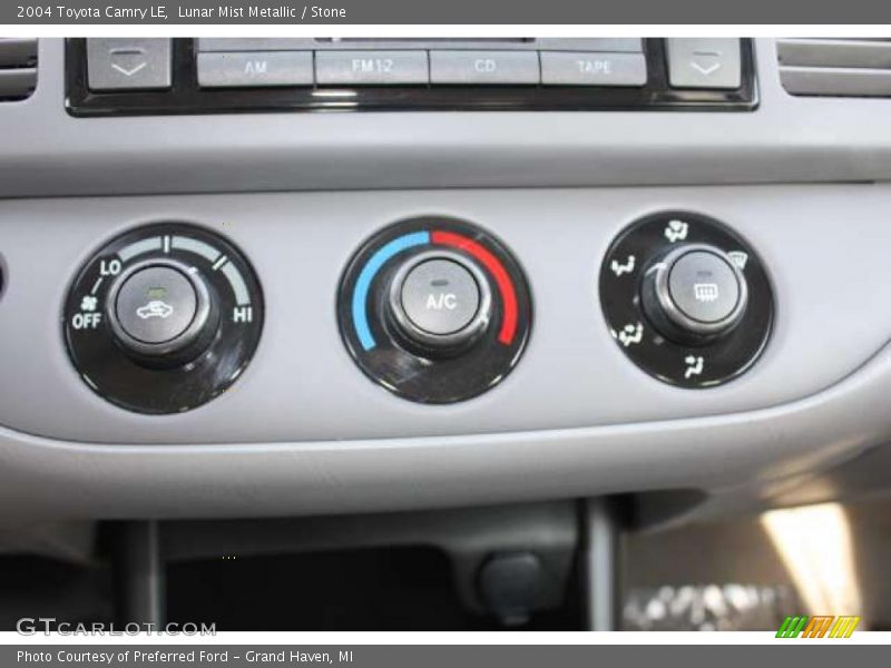 Lunar Mist Metallic / Stone 2004 Toyota Camry LE