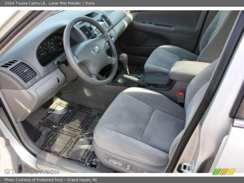 Lunar Mist Metallic / Stone 2004 Toyota Camry LE