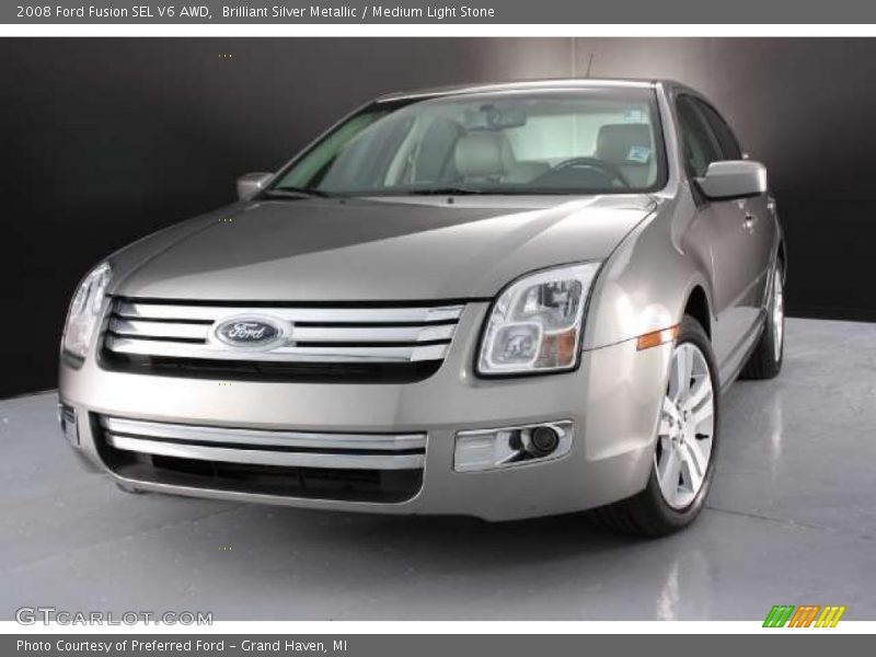  2008 Fusion SEL V6 AWD Brilliant Silver Metallic