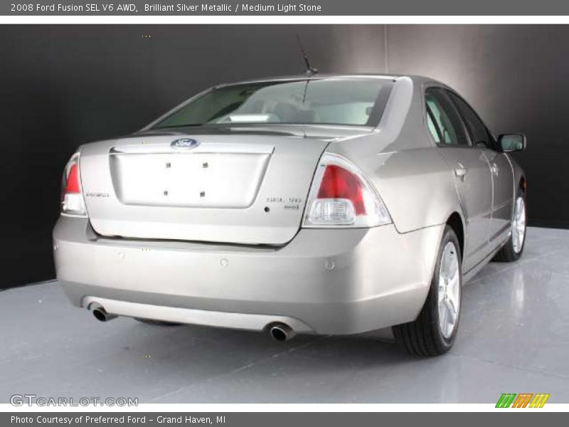  2008 Fusion SEL V6 AWD Brilliant Silver Metallic