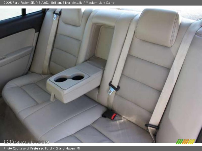  2008 Fusion SEL V6 AWD Medium Light Stone Interior