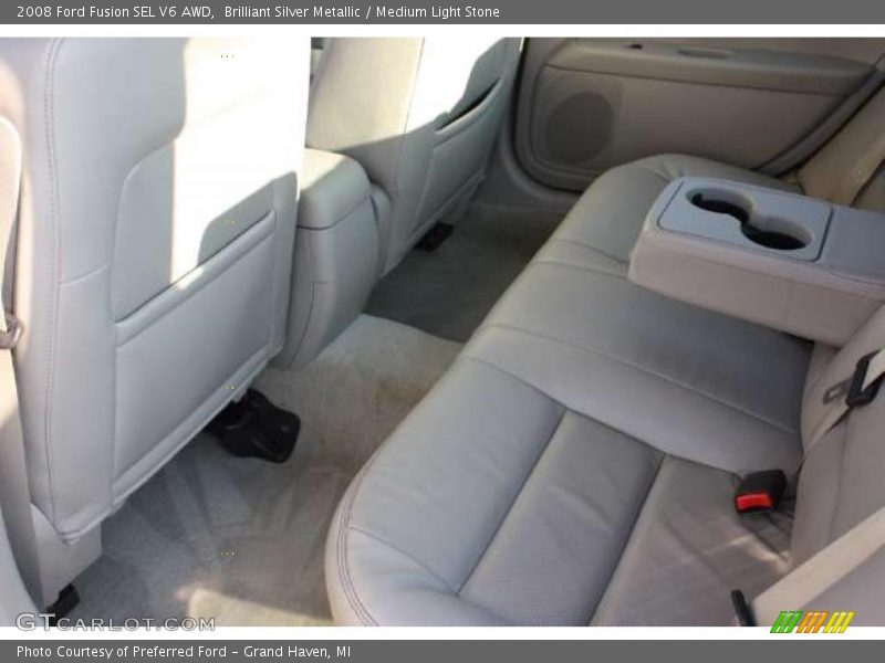  2008 Fusion SEL V6 AWD Medium Light Stone Interior
