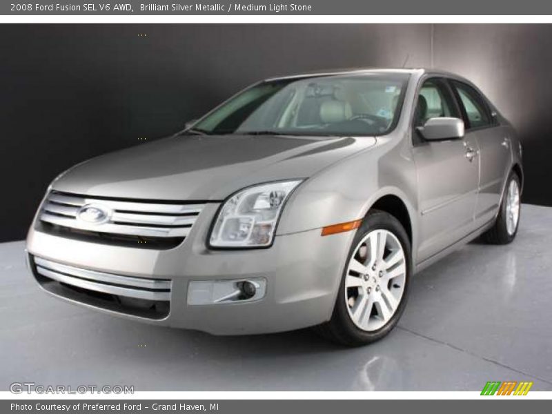 Front 3/4 View of 2008 Fusion SEL V6 AWD