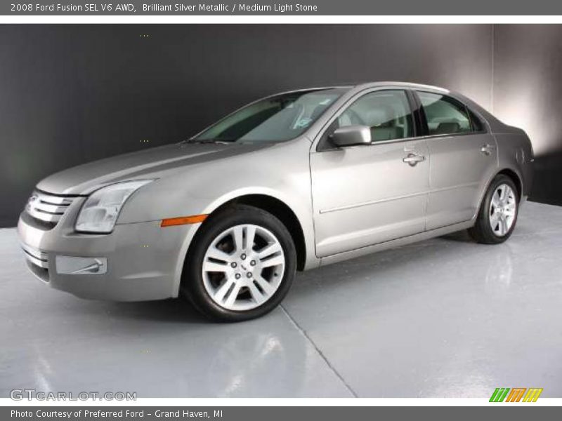 2008 Fusion SEL V6 AWD Brilliant Silver Metallic