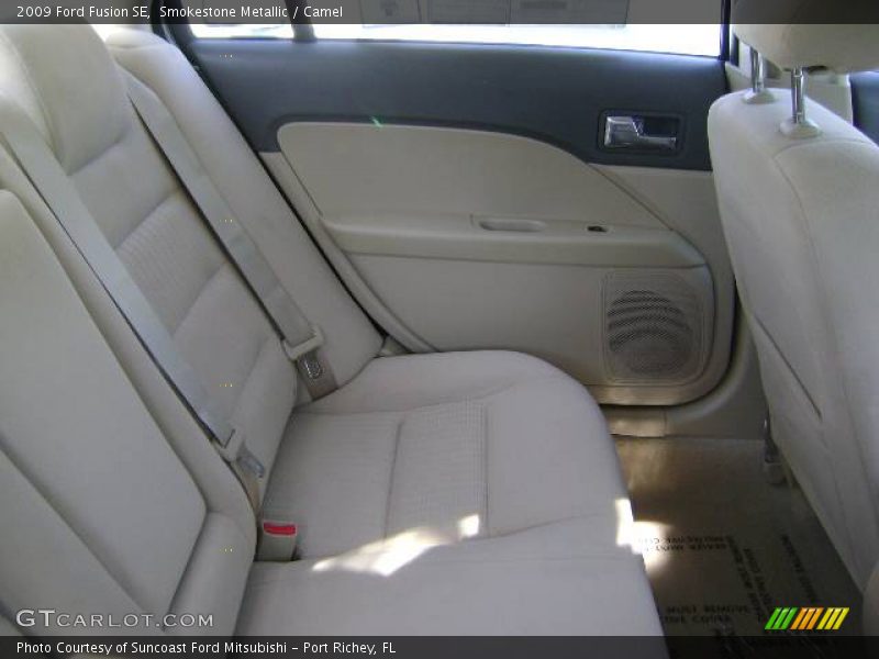 Smokestone Metallic / Camel 2009 Ford Fusion SE