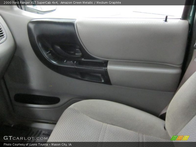 Amazon Green Metallic / Medium Graphite 2000 Ford Ranger XLT SuperCab 4x4