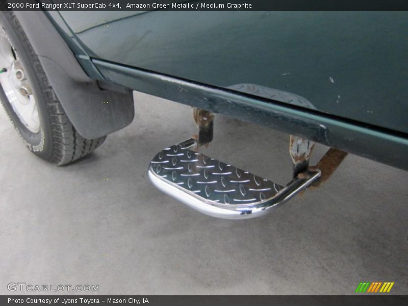Amazon Green Metallic / Medium Graphite 2000 Ford Ranger XLT SuperCab 4x4