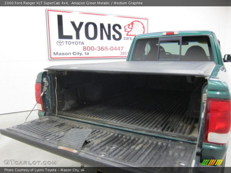 Amazon Green Metallic / Medium Graphite 2000 Ford Ranger XLT SuperCab 4x4