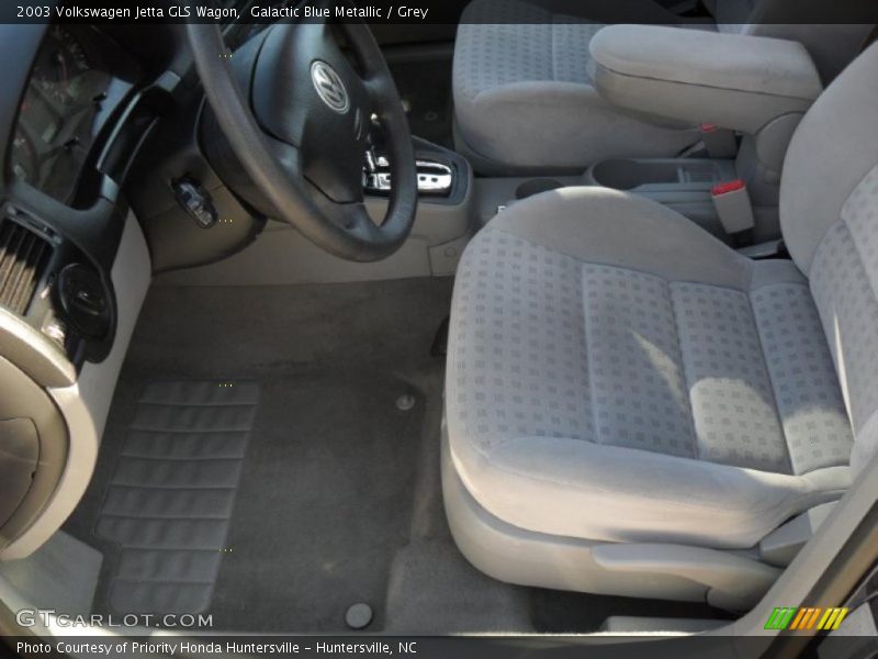 Galactic Blue Metallic / Grey 2003 Volkswagen Jetta GLS Wagon