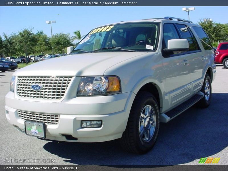 Cashmere Tri Coat Metallic / Medium Parchment 2005 Ford Expedition Limited