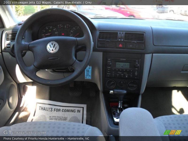 Galactic Blue Metallic / Grey 2003 Volkswagen Jetta GLS Wagon