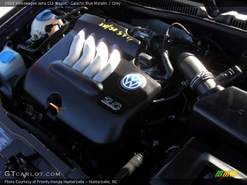 Galactic Blue Metallic / Grey 2003 Volkswagen Jetta GLS Wagon