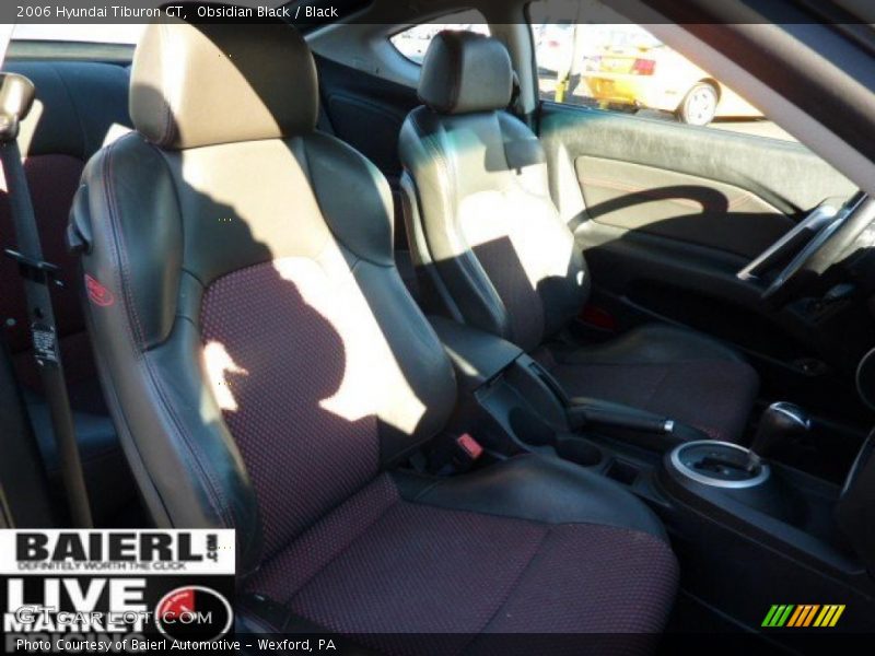 Obsidian Black / Black 2006 Hyundai Tiburon GT