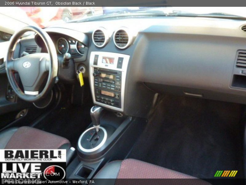 Obsidian Black / Black 2006 Hyundai Tiburon GT