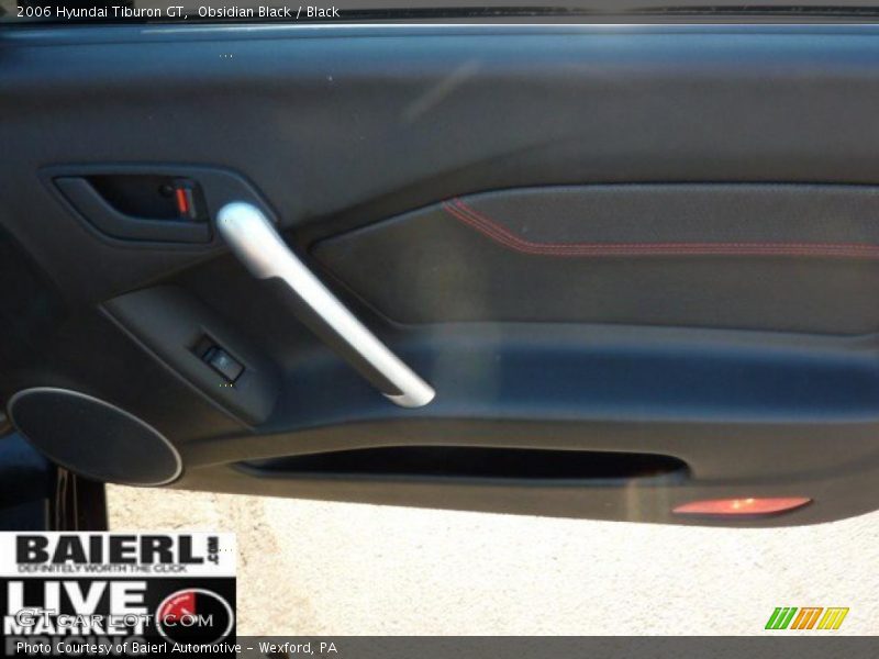 Obsidian Black / Black 2006 Hyundai Tiburon GT