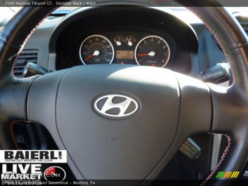 Obsidian Black / Black 2006 Hyundai Tiburon GT