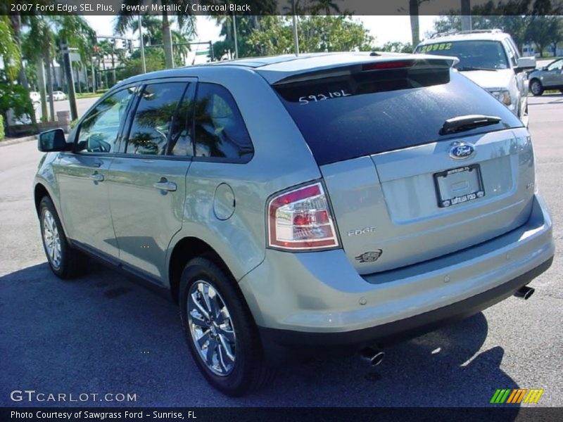 Pewter Metallic / Charcoal Black 2007 Ford Edge SEL Plus