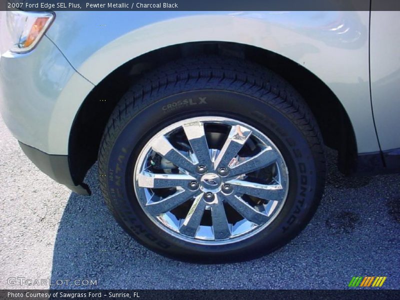 Pewter Metallic / Charcoal Black 2007 Ford Edge SEL Plus