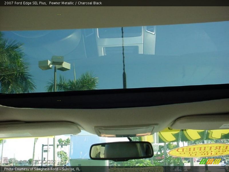 Pewter Metallic / Charcoal Black 2007 Ford Edge SEL Plus